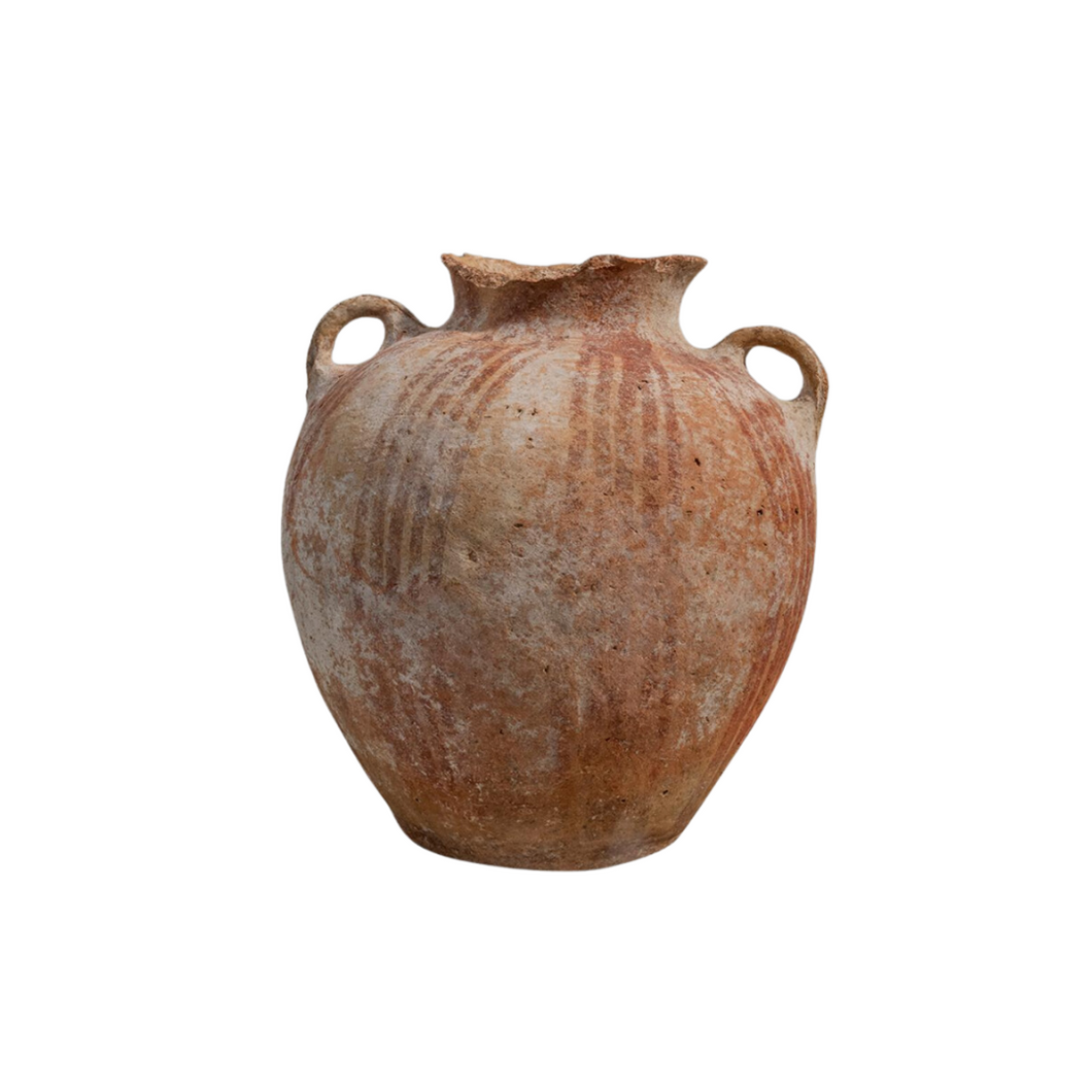 Ancient Holy Land Bronze Age Terracotta Vessel