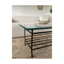 Load image into Gallery viewer, Brutalist Style Wrought Iron Coffee Table
