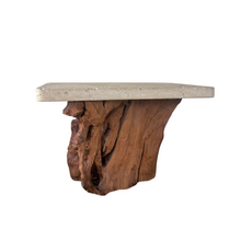 Load image into Gallery viewer, Fossilized Stone Slab Console Table
