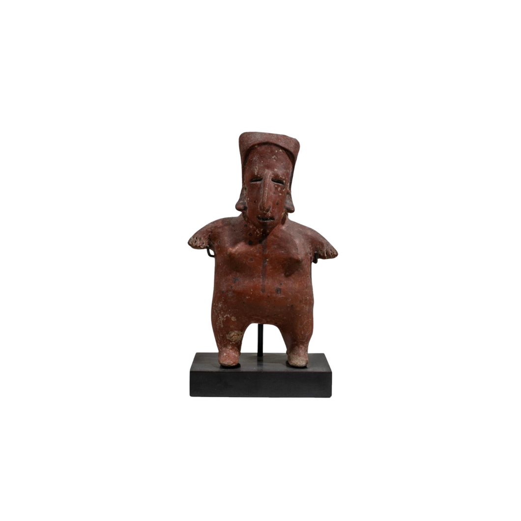Ancient Pre Columbian Jalisco Standing Female figure