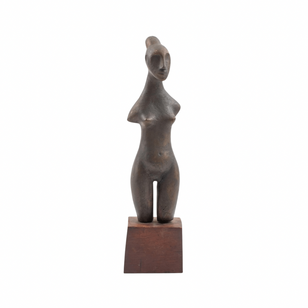 Modern Bronze Female Nude Sculpture