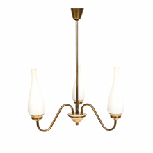 Load image into Gallery viewer, Angelo Lelli for Arredoluce Chandelier
